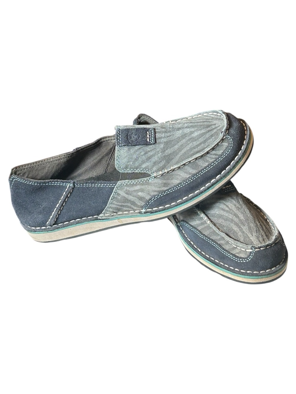 Ariat Zebra Print Cruiser Slip-On Size 9